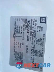 Zdjęcie 10 z 10 samochodu: 2014 CHEVROLET EXPRESS G2500 VIN:1GCWGFCA9E1143690 - miniatura