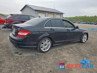 Trzecie zdjęcie samochodu z tyłu: 2009 MERCEDES-BENZ C 300 4MATIC VIN:WDDGF81X29R061064 - miniatura