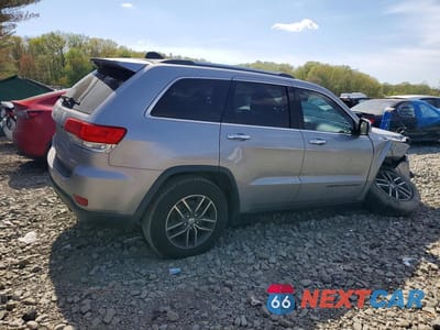 Trzecie zdjęcie samochodu z tyłu: 2018 JEEP GRAND CHEROKEE LIMITED VIN:1C4RJFBG6JC180330 - miniatura