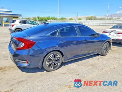 Trzecie zdjęcie samochodu z tyłu: 2018 HONDA CIVIC EX VIN:JHMFC1F31JX025571 - miniatura