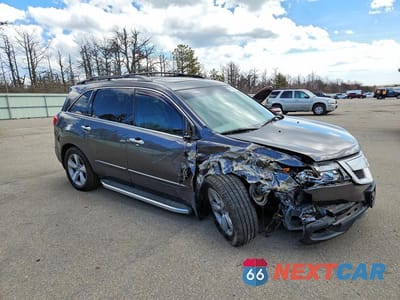 Czwarte zdjęcie samochodu z boku: 2010 ACURA MDX TECHNOLOGY VIN:2HNYD2H60AH527930 - miniatura