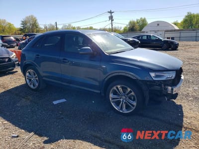 Czwarte zdjęcie samochodu z boku: 2018 AUDI Q3 PREMIUM VIN:WA1ECCFS4JR018208 - miniatura