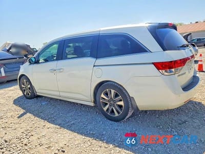 Drugie zdjęcie samochodu z przodu: 2014 HONDA ODYSSEY TOURING VIN:5FNRL5H93EB016670 - miniatura