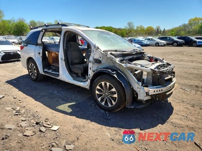Czwarte zdjęcie samochodu z boku: 2024 HONDA ODYSSEY EXL VIN:5FNRL6H63RB064994 - miniatura