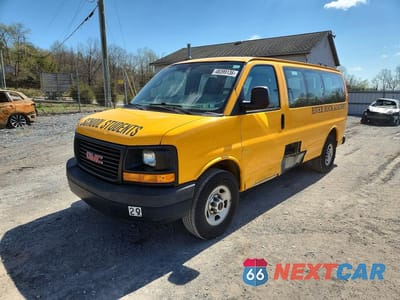 2014 GMC SAVANA G2500 PARATRANSIT 1GDW7HCG9E1172912 - główne zdjęcie licytacji z USA - miniatura