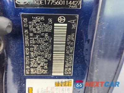 Zdjęcie 12 z 12 samochodu: 2006 SCION TC BASE VIN:JTKDE177560114427 - miniatura