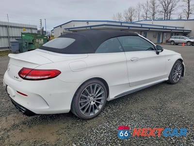 Trzecie zdjęcie samochodu z tyłu: 2021 MERCEDES-BENZ C 43 AMG VIN:W1KWK6EB5MG057752 - miniatura