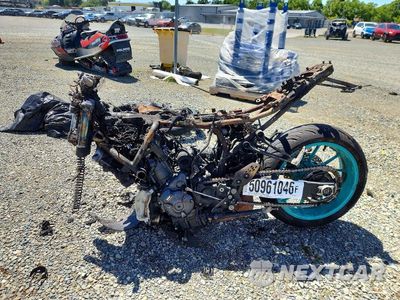 Trzecie zdjęcie samochodu z tyłu: 2022 YAMAHA MT07 C VIN:JYARM32Y8NA001166 - miniatura