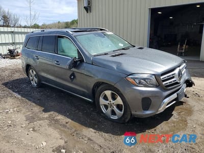 Czwarte zdjęcie samochodu z boku: 2018 MERCEDES-BENZ GLS 450 4MATIC VIN:4JGDF6EE4JB028361 - miniatura