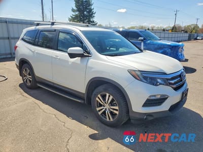 Czwarte zdjęcie samochodu z boku: 2016 HONDA PILOT EXL VIN:5FNYF5H59GB036649 - miniatura