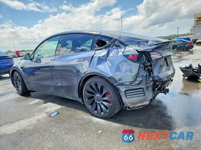 Drugie zdjęcie samochodu z przodu: 2022 TESLA MODEL Y VIN:7SAYGDEF7NF515446 - miniatura