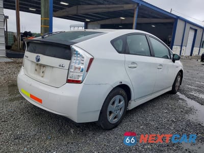 Trzecie zdjęcie samochodu z tyłu: 2010 TOYOTA PRIUS II VIN:JTDKN3DU0A0082676 - miniatura
