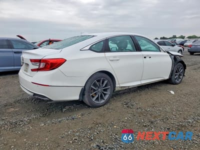 Trzecie zdjęcie samochodu z tyłu: 2021 HONDA ACCORD EXL VIN:1HGCV1F59MA001589 - miniatura