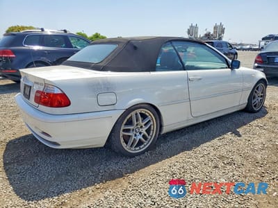 Trzecie zdjęcie samochodu z tyłu: 2004 BMW 330 CI VIN:WBABW53404PL46742 - miniatura