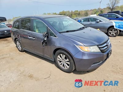Czwarte zdjęcie samochodu z boku: 2016 HONDA ODYSSEY EXL VIN:5FNRL5H68GB029603 - miniatura
