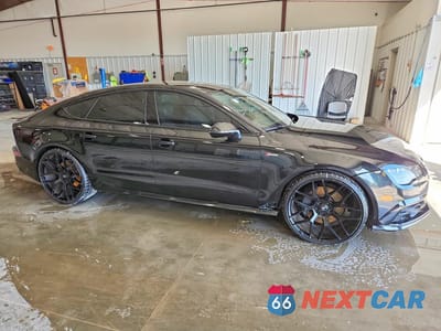 Czwarte zdjęcie samochodu z boku: 2017 AUDI A7 PRESTIGE VIN:WAU22BFC0HN084090 - miniatura
