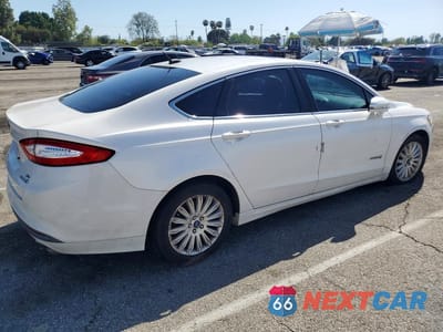 Trzecie zdjęcie samochodu z tyłu: 2014 FORD FUSION SE HYBRID VIN:3FA6P0LU7ER195144 - miniatura