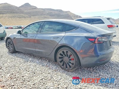 Drugie zdjęcie samochodu z przodu: 2023 TESLA MODEL 3 VIN:5YJ3E1EC7PF619200 - miniatura