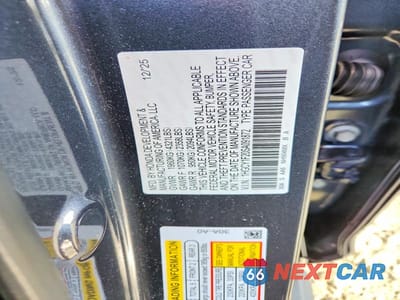 Zdjęcie 12 z 12 samochodu: 2025 HONDA ACCORD LX VIN:1HGCY1F20SA091872 - miniatura