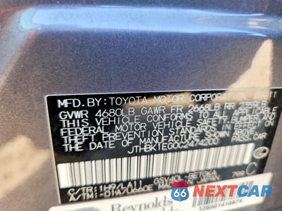 Zdjęcie 12 z 12 samochodu: 2012 LEXUS ES 350 VIN:JTHBK1EG0C2474200 - miniatura