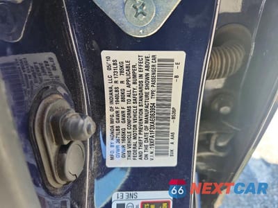 Zdjęcie 12 z 12 samochodu: 2010 HONDA CIVIC VP VIN:19XFA1F3XAE063954 - miniatura