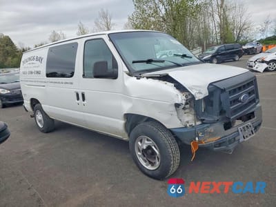 Czwarte zdjęcie samochodu z boku: 2008 FORD E150 UTILITY / SERVICE VAN VIN:1FTNE14L98DA33780 - miniatura