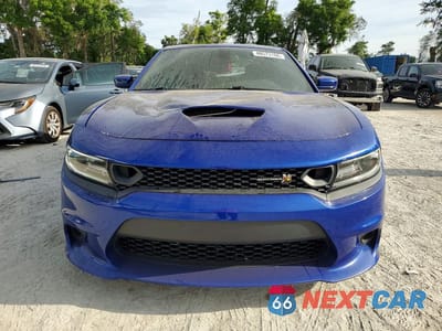 Piąte zdjęcie samochodu w środku: 2021 DODGE CHARGER SCAT PACK VIN:2C3CDXGJ8MH528514 - miniatura
