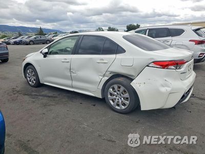 Drugie zdjęcie samochodu z przodu: 2020 TOYOTA COROLLA LE VIN:JTDEPRAE3LJ045142 - miniatura