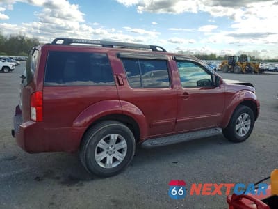 Trzecie zdjęcie samochodu z tyłu: 2006 NISSAN PATHFINDER VIN:5N1AR18W26C621185 - miniatura