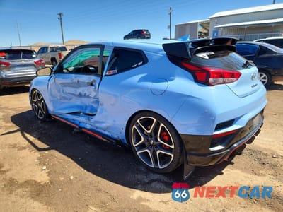 Drugie zdjęcie samochodu z przodu: 2021 HYUNDAI VELOSTER N BASE VIN:KMHT36AH3MU010169 - miniatura