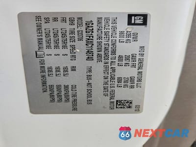 Zdjęcie 13 z 13 samochodu: 2012 CHEVROLET EXPRESS G3500 LT VIN:1GAZG1FAXC1148740 - miniatura