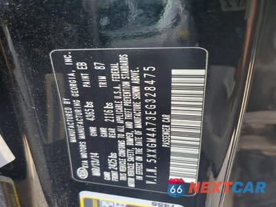 Zdjęcie 13 z 13 samochodu: 2014 KIA OPTIMA LX VIN:5XXGM4A73EG328475 - miniatura