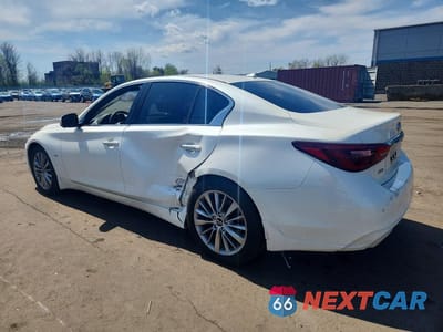 Drugie zdjęcie samochodu z przodu: 2020 INFINITI Q50 3.0T LUXE VIN:JN1EV7AR4LM252346 - miniatura