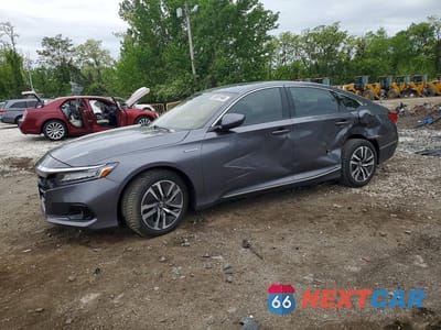 2021 HONDA ACCORD HYBRID EXL 1HGCV3F57MA021707 - główne zdjęcie licytacji z USA - miniatura