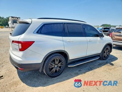 Trzecie zdjęcie samochodu z tyłu: 2022 HONDA PILOT SE VIN:5FNYF5H27NB021196 - miniatura
