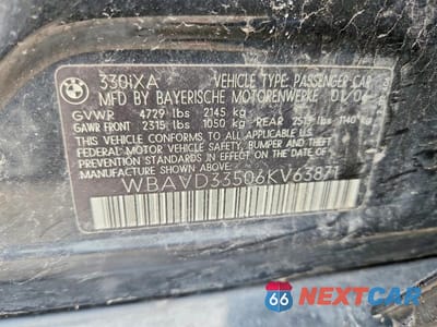 Zdjęcie 12 z 12 samochodu: 2006 BMW 330 XI VIN:WBAVD33506KV63871 - miniatura