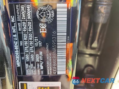 Zdjęcie 14 z 14 samochodu: 2022 MERCEDES-BENZ GLE 350 VIN:4JGFB4KB8NA595316 - miniatura