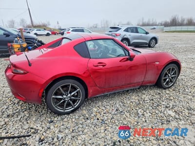 Trzecie zdjęcie samochodu z tyłu: 2019 MAZDA MX-5 MIATA GRAND TOURING VIN:JM1NDAM75K0304421 - miniatura
