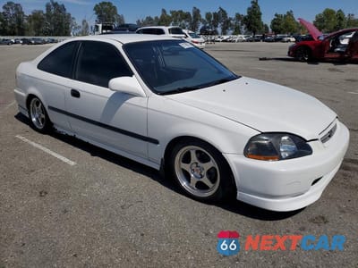 Czwarte zdjęcie samochodu z boku: 1998 HONDA CIVIC DX VIN:1HGEJ6225WL050812 - miniatura