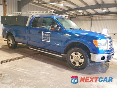 Czwarte zdjęcie samochodu z boku: 2012 FORD F150 SUPER CAB VIN:1FTFX1ET7CKD67727 - miniatura