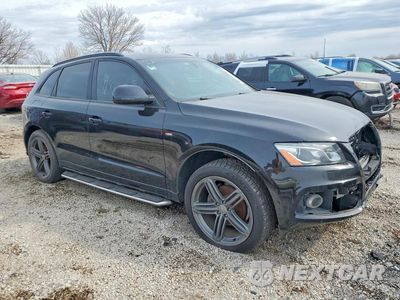 Czwarte zdjęcie samochodu z boku: 2012 AUDI Q5 PRESTIGE VIN:WA1WKAFP5CA108590 - miniatura