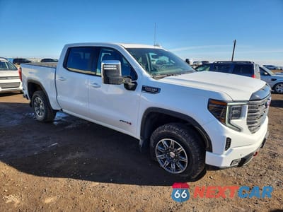 Czwarte zdjęcie samochodu z boku: 2025 GMC SIERRA K1500 AT4 VIN:3GTUUEEL7SG314801 - miniatura