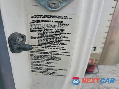 Zdjęcie 13 z 13 samochodu: 2015 ISUZU NQR REFRIGERATED BOX TRUCK VIN:JALE5W162F7901267 - miniatura