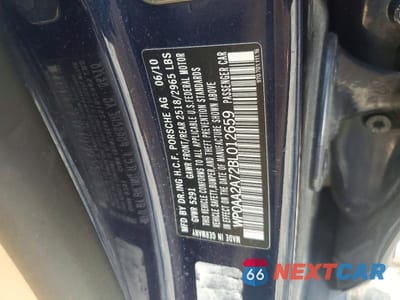 Zdjęcie 12 z 12 samochodu: 2011 PORSCHE PANAMERA 2 VIN:WP0AA2A72BL012659 - miniatura