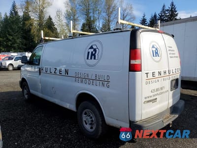 Drugie zdjęcie samochodu z przodu: 2013 CHEVROLET EXPRESS 2500 UTILITY / SERVICE VAN VIN:1GCWGFCA1D1153435 - miniatura