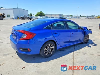 Trzecie zdjęcie samochodu z tyłu: 2016 HONDA CIVIC EX VIN:19XFC2F73GE240548 - miniatura