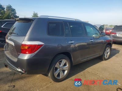 Trzecie zdjęcie samochodu z tyłu: 2010 TOYOTA HIGHLANDER LIMITED VIN:5TDDK3EH2AS016811 - miniatura