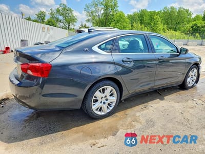 Trzecie zdjęcie samochodu z tyłu: 2015 CHEVROLET IMPALA LS VIN:1G11Z5SL5FU145432 - miniatura