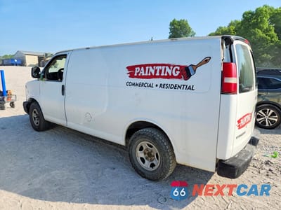 Drugie zdjęcie samochodu z przodu: 2007 CHEVROLET EXPRESS 1500 DELIVERY VAN VIN:1GCFG15X771217535 - miniatura