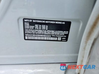 Zdjęcie 13 z 13 samochodu: 2022 BMW 530 I VIN:WBA53BH06NWX83324 - miniatura